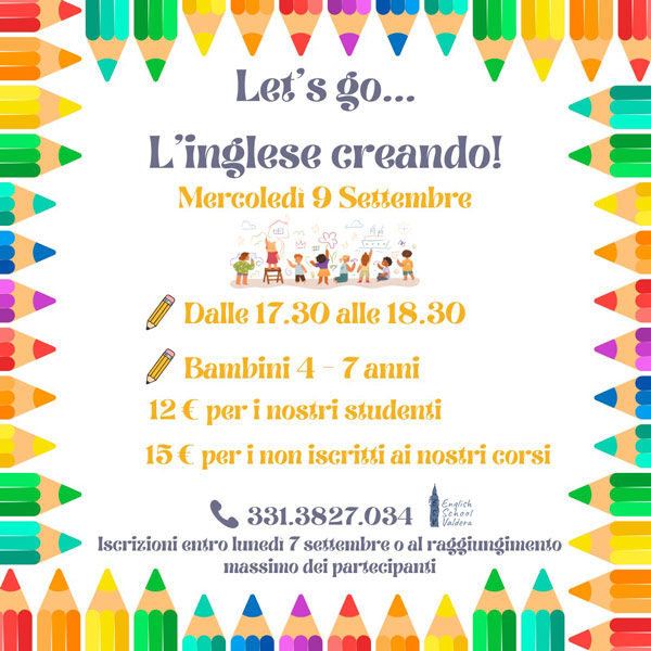 creare in inglese